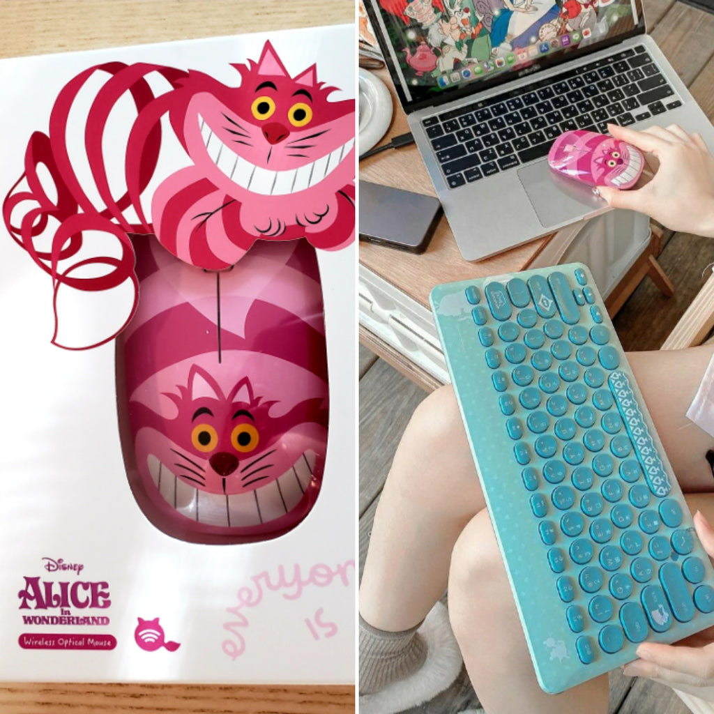 Disappear into Wonderland with the magical Cheshire Cat from Alice in Wonderland mouse