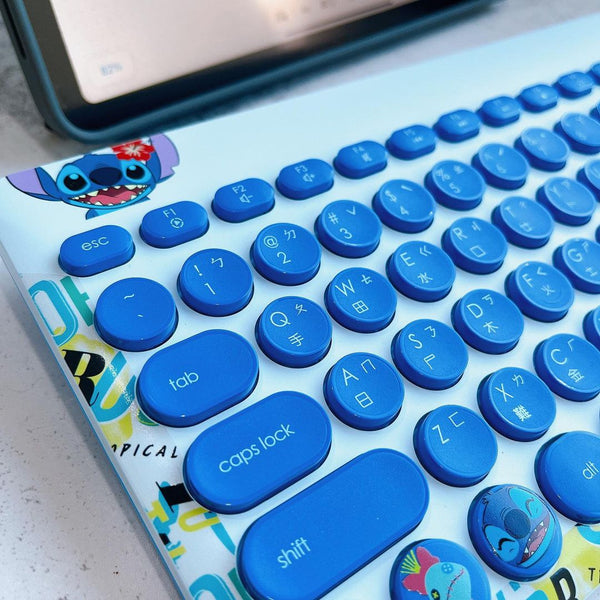 Stitch Wireless Optical Mouse and Keyboard - Fantasyusb