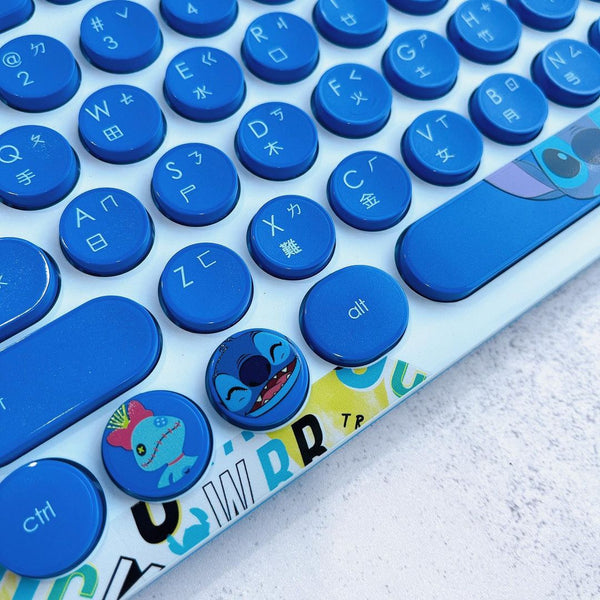 Stitch Wireless Optical Mouse and Keyboard - Fantasyusb