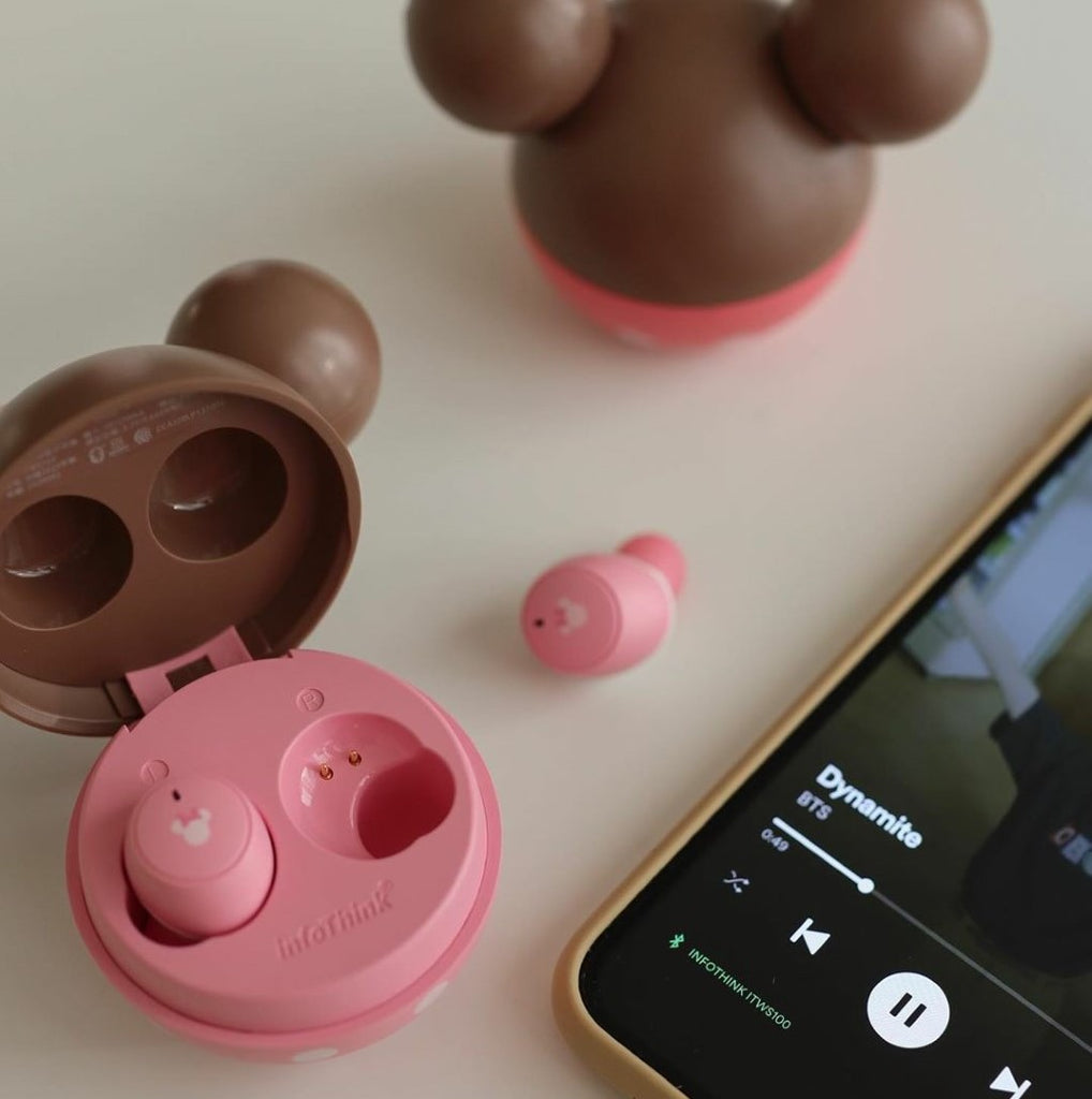 Disney Chocolate Mickeymouse true wireless stereo earbuds