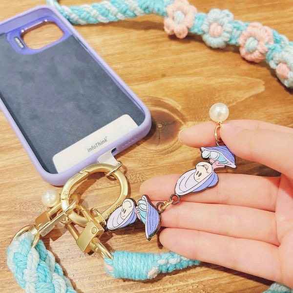 Alice in Wonderland Baby Oyster Braided Shoulder Strap for phones - Fantasyusb