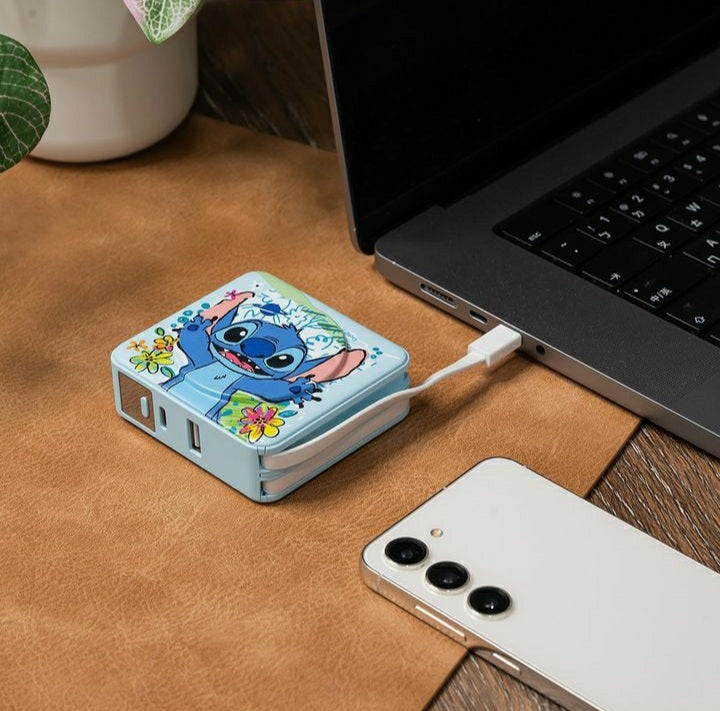 Disney Character 8 in 1 Power Bank 10000mAh - Fantasyusb