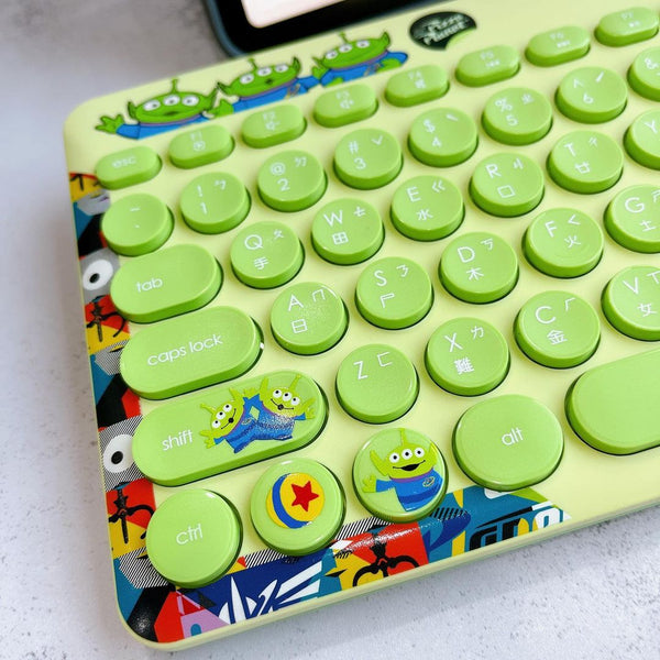 The Squeeze Toy Aliens from TS Wireless Optical Mouse and Keyboard - Fantasyusb