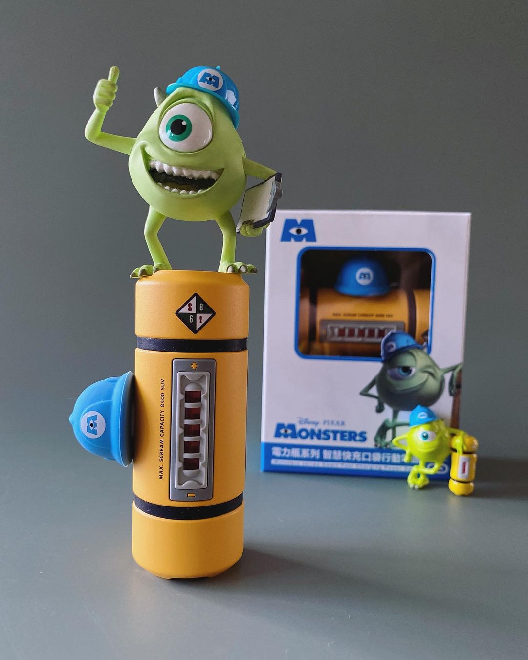 scream tank monsters inc Pixar Monsters Inc. Scream Canister Power Bank – Fantasyusb