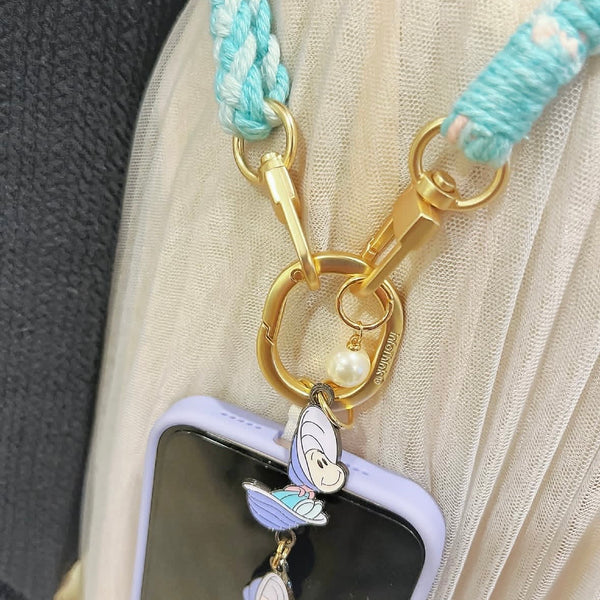 Alice in Wonderland Baby Oyster Braided Shoulder Strap for phones - Fantasyusb