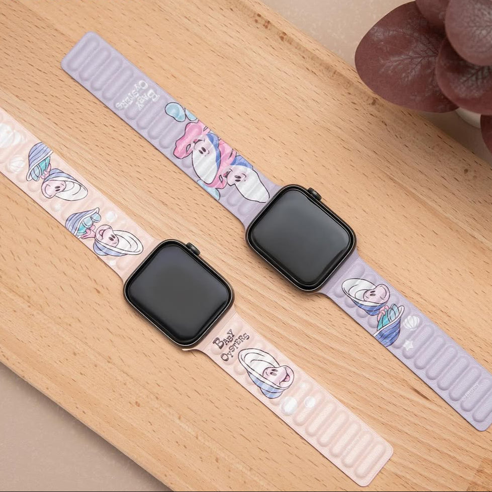 Alice in Wonderland Baby Oyster Apple Watch Band