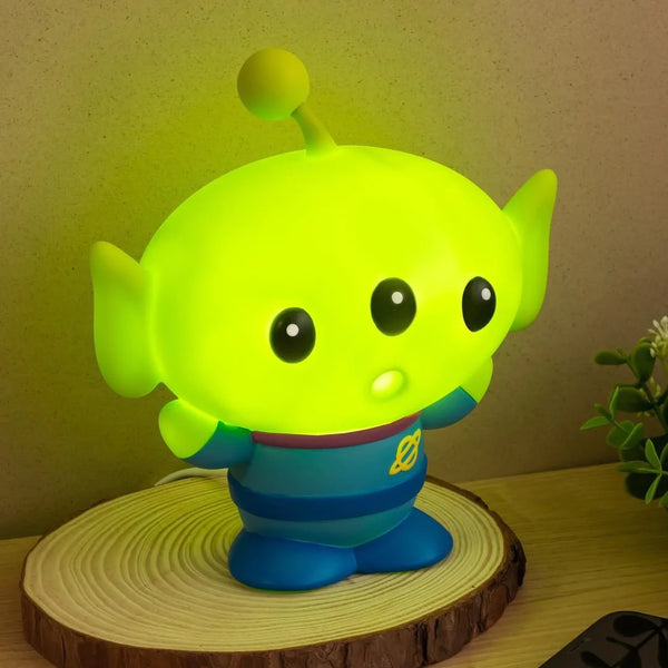 Three Eyed Green Alien LED Lamp Nightlight - Fantasyusb