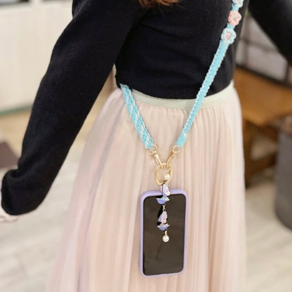 Alice in Wonderland Baby Oyster Braided Shoulder Strap for phones - Fantasyusb