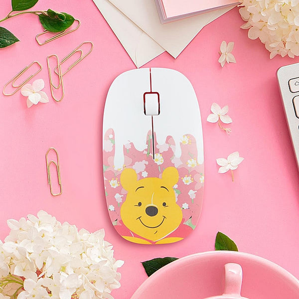 Winnie the Pooh Wireless Optical Mouse and Keyboard - Fantasyusb
