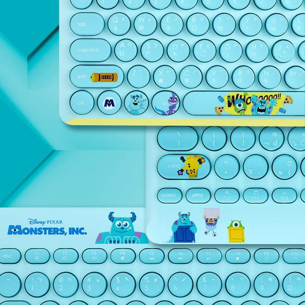 Pixar Monsters Inc. Optical Wireless Mouse and Keyboard - Fantasyusb