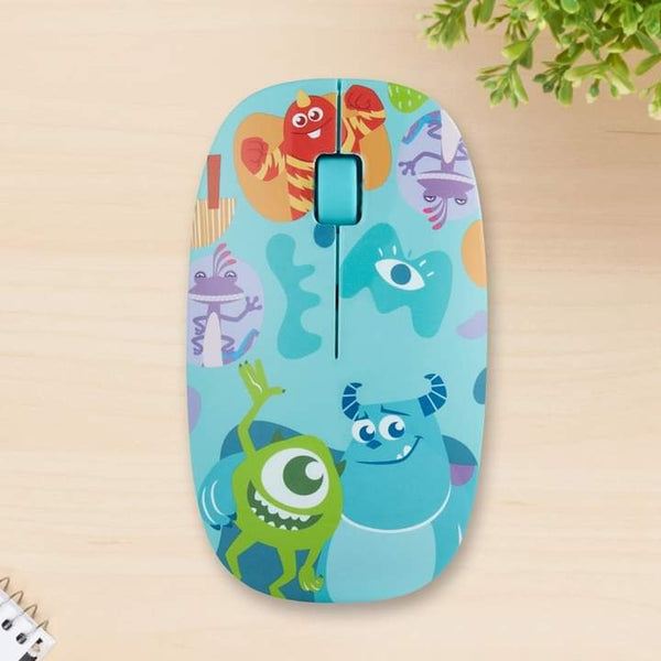 Pixar Monsters Inc. Optical Wireless Mouse and Keyboard - Fantasyusb