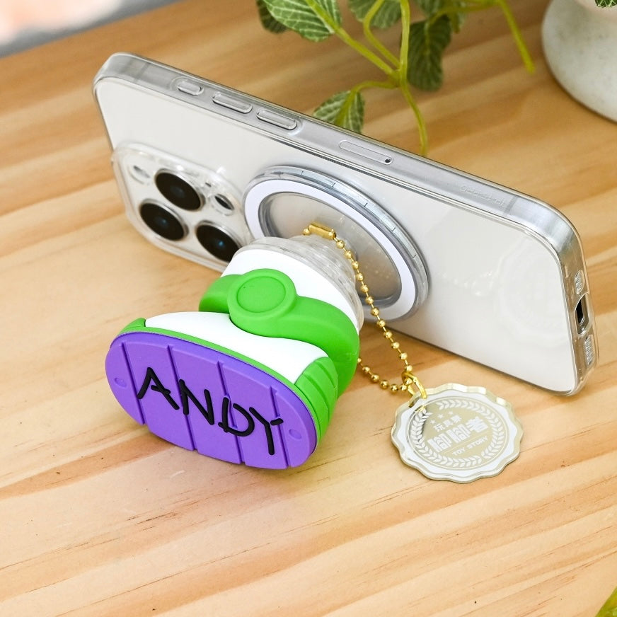 toy story phone case Toy Story Buzz Lightyear Boot Phone Stand & Grip – Fantasyusb
