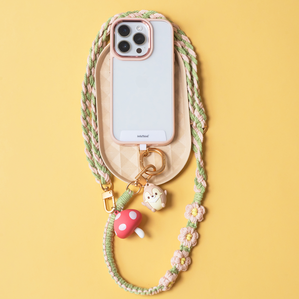 Chip 'N Dale's Braided Shoulder Strap for phones