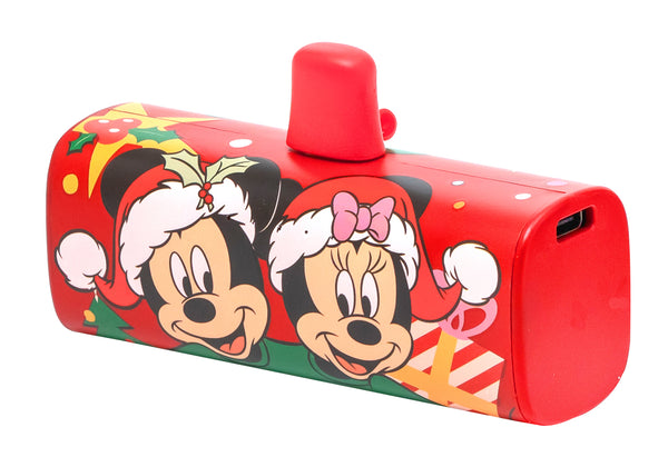 Christmas Limited Edition Mickey or Stitch Portable Battery Pack - Fantasyusb