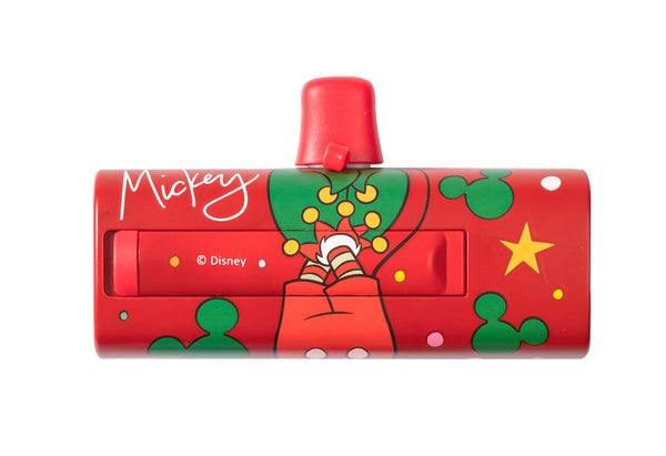 Christmas Limited Edition Mickey or Stitch Portable Battery Pack - Fantasyusb