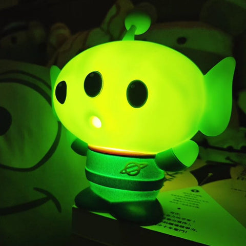 Disney Toy Story Three Eyed Green Alien LED Lamp Nightlight - Fantasyusb
