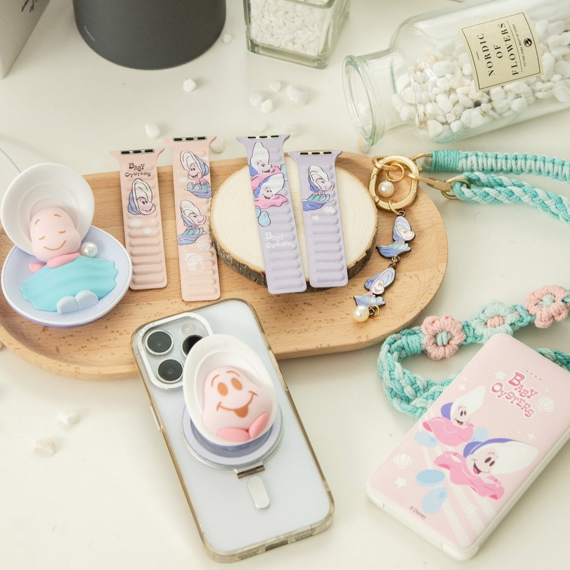 Alice in Wonderland Baby Oyster Phone Holder – Fantasyusb