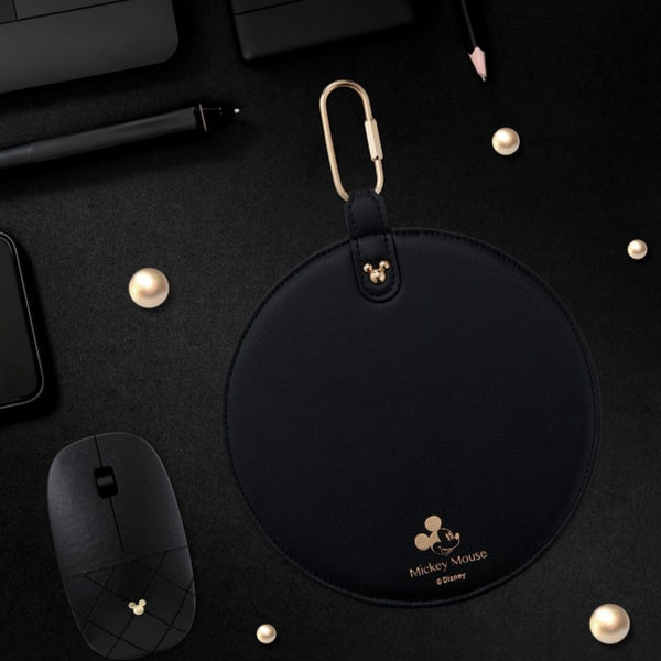 Luxury Faux Leather Mickey Mouse Wireless Optical Mouse - Fantasyusb