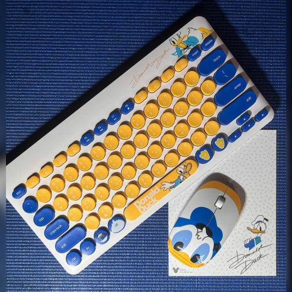 Donald Duck from Disney Mickey and Friends Wireless Mouse and Keyboard - Fantasyusb