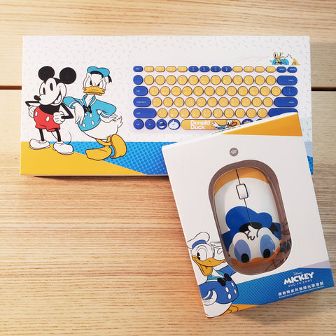 Donald Duck from Disney Mickey and Friends Wireless Mouse and Keyboard - Fantasyusb