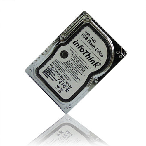 InfoThink LED Mini Hard Disk USB Flash Drive - Fantasyusb