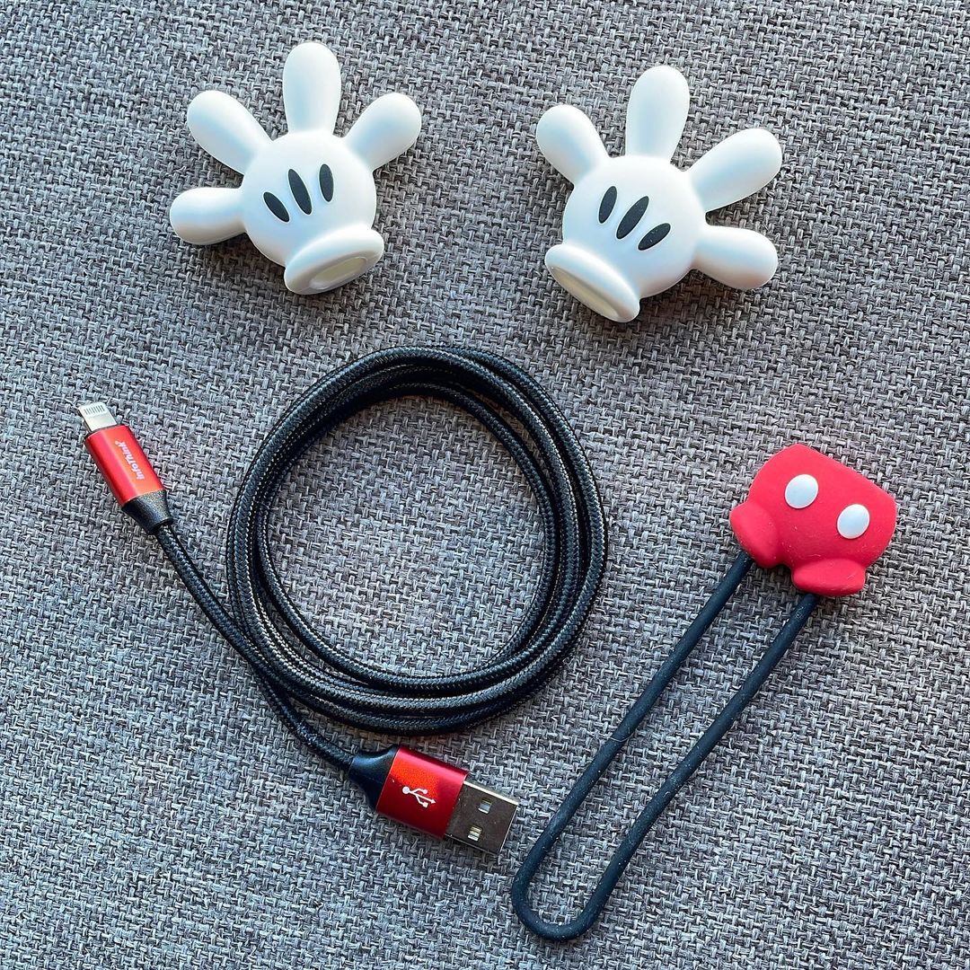 Mickey Mouse iPhone Lightning to USB Cable Organizer - Fantasyusb