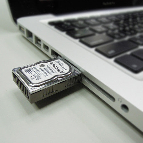 InfoThink LED Mini Hard Disk USB Flash Drive - Fantasyusb