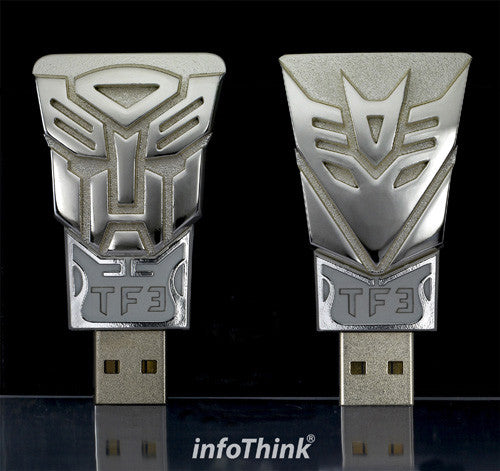 Transformers Autobot vs Decepticons Flash Drive By Hasbro Beer Opener - Fantasyusb