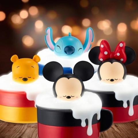 Mickey Mouse and Friends Milk Froth Nightlight - Fantasyusb