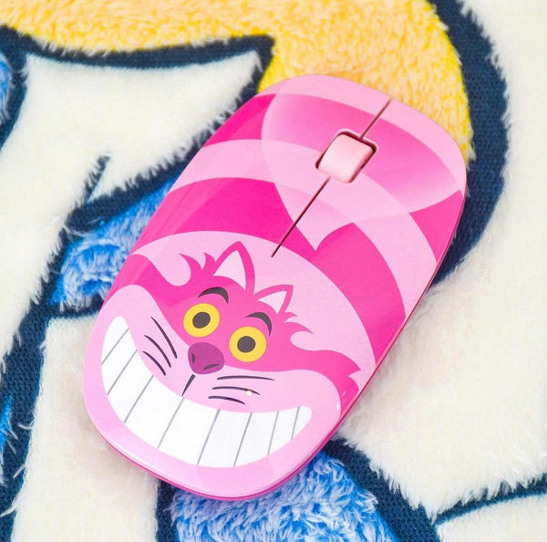 Cheshire Cat from Alice in Wonderland Silent Wireless Mouse - Fantasyusb